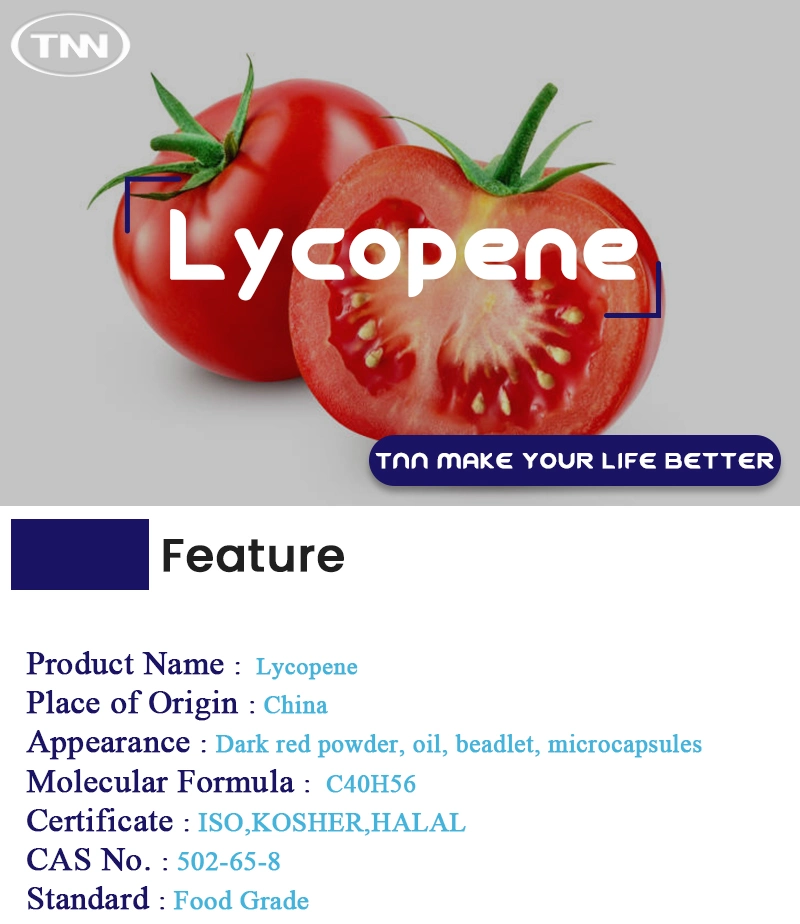 Lycopene Pure Extract 10% Powder 20% Lycopene Oil Suspension