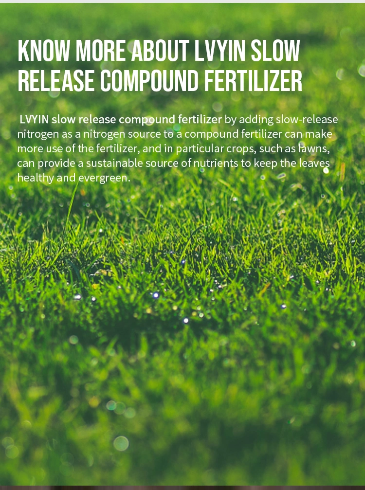 UF/Mu Slow Release NPK Fertilizer 19-8-19 Contain Trace Elements
